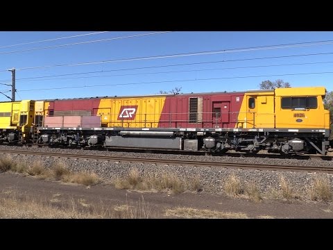 Diesel and electric action : Australian Railways