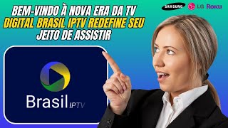 ♥️ HOW TO DOWNLOAD, INSTALL AND CONFIGURE THE BRAZIL IPTV APP ON SMARTV ROKUTV SAMSUNG LG screenshot 2