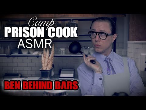 Prison Cook ASMR (Camp Queen Ben Behind Bars - Cooking, Ladle, and Sass)