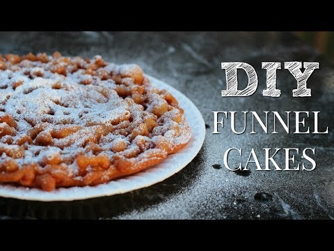 How to Make FUNNEL CAKES