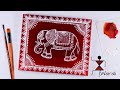 Warli Art | Warli Painting | Traditional wall decor | madhubani art |