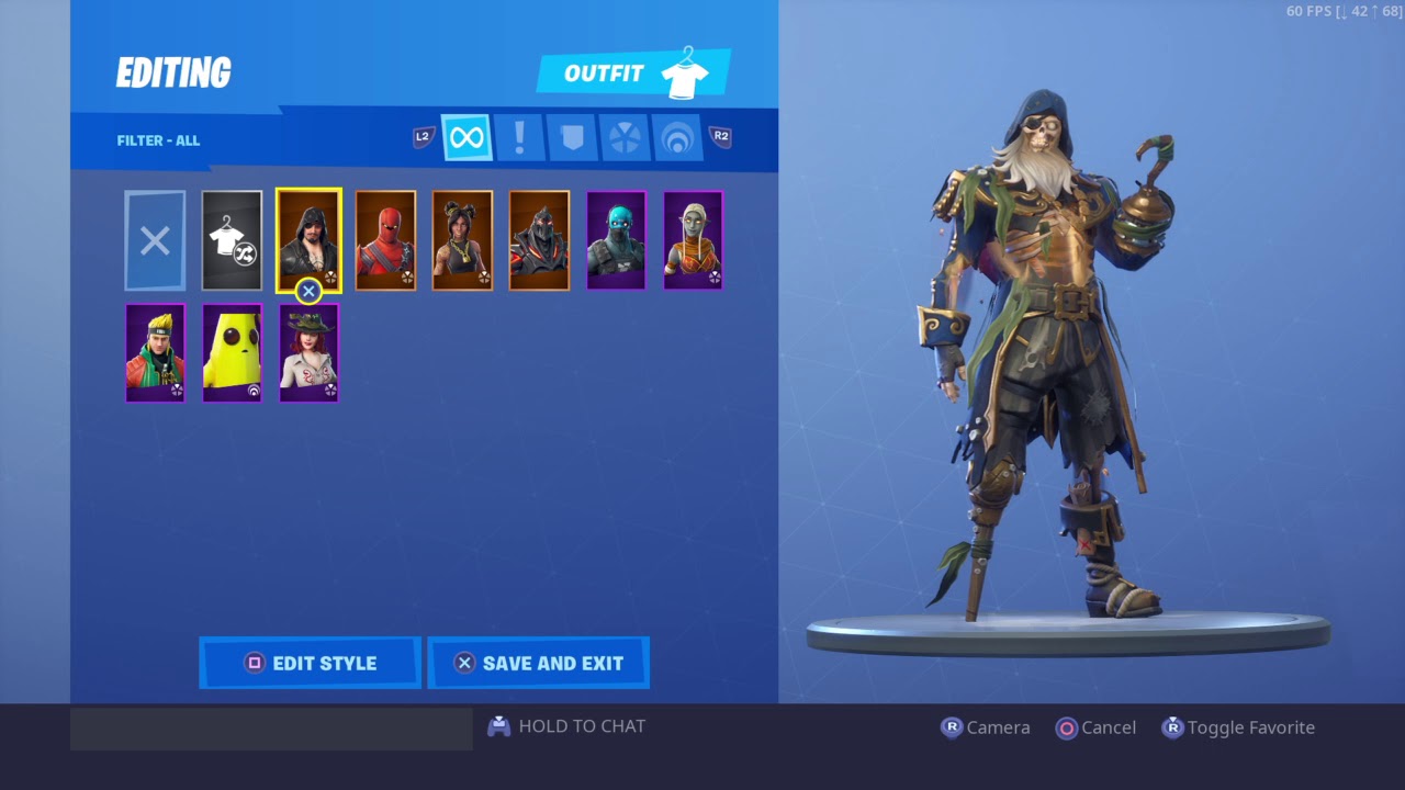 FortniteAll season 8 skins YouTube