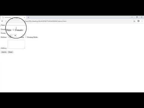 How to create RESET and SUBMIT Button using KAMPOZER | In Gujarati | Amrutgiri Goswami