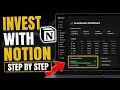 How to invest with Notion - Step By Step