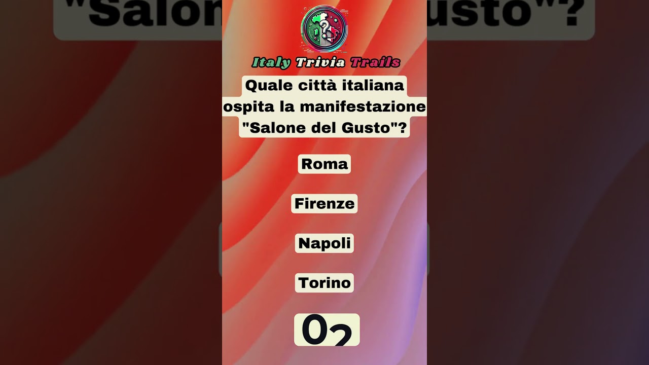 Sfida Veloce: Conosci l’Italia? 