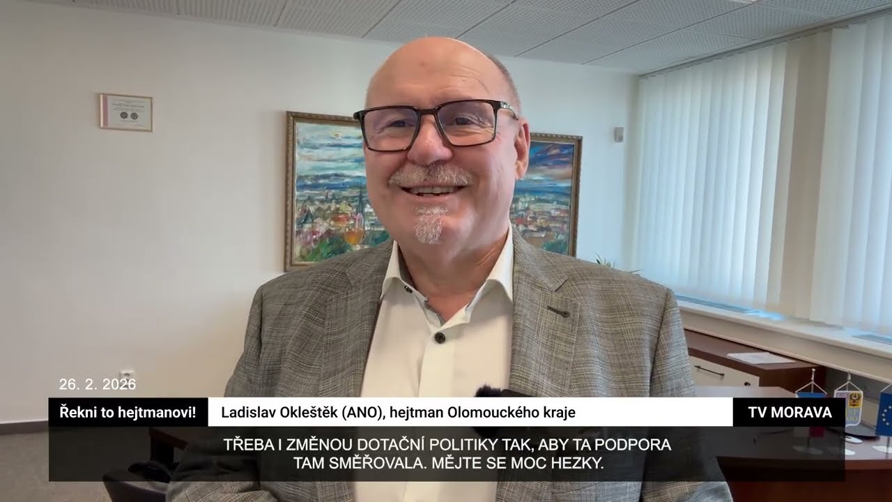 Řekni to hejtmanovi 2026 02 26
