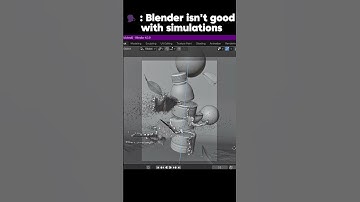 Blender is extremely powerful, Pro at handling high-end simulations. #3d  #viralvideo #blenderartist