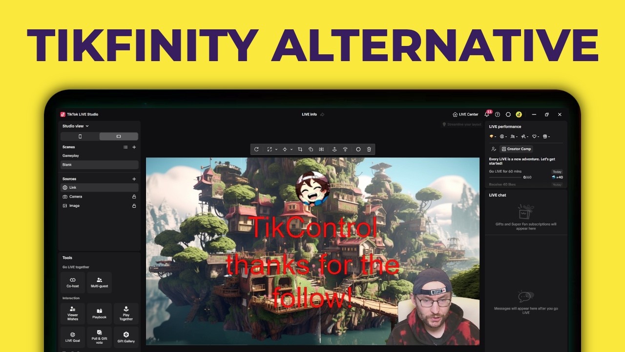 thumbnail showing a tikcontrol alert