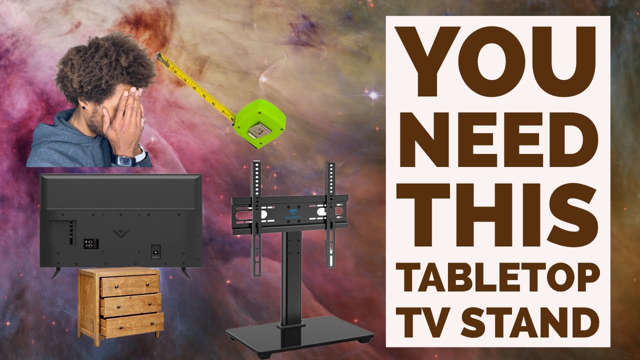 You NEED this TV stand. Perlesmith Universal TV Stand Unboxing and