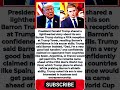 Trump Reveals Barron’s Bold Soccer Confidence Before World Cup Final