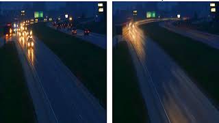 Light Art | Simulating long-exposure photography | python