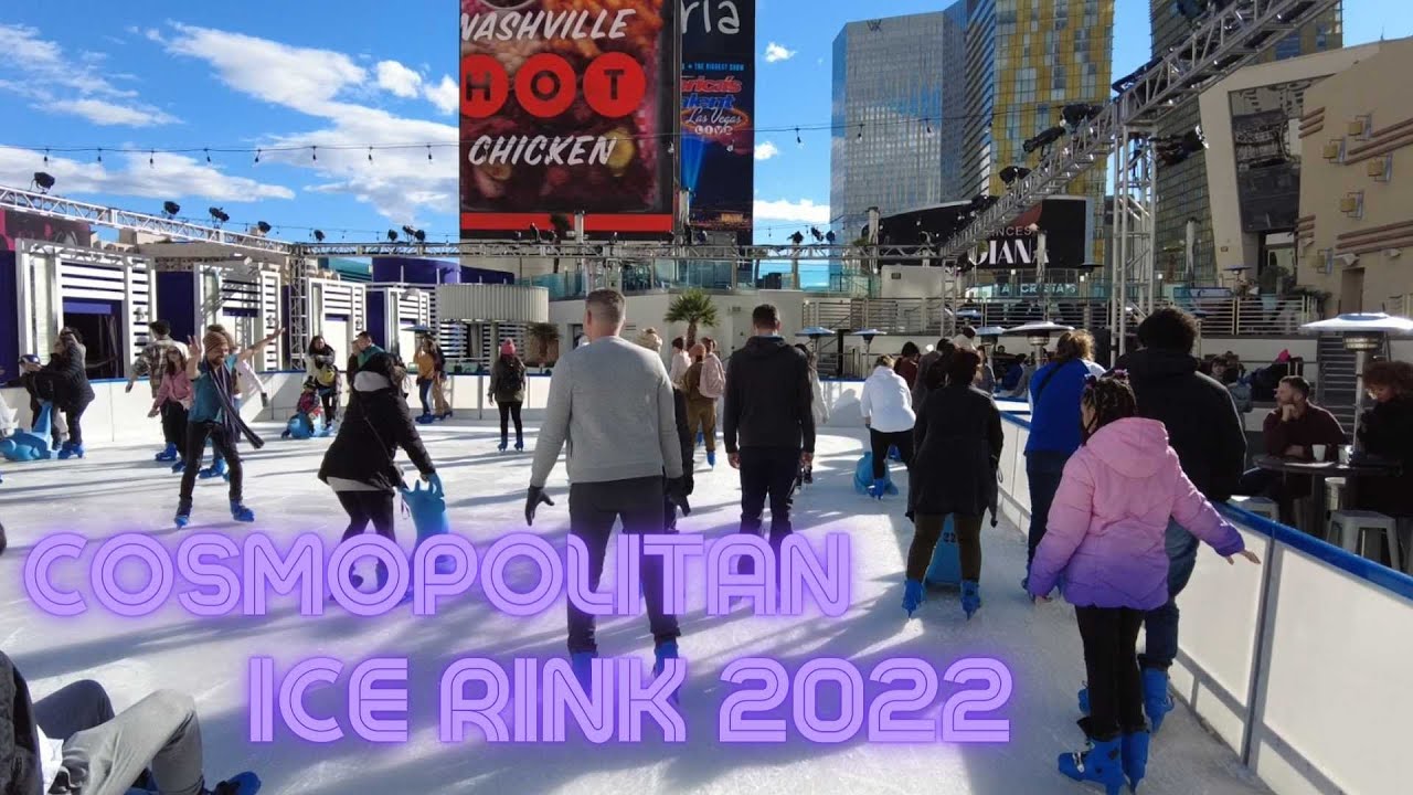 The Cosmopolitan Ice Rink 2022 Preview YouTube
