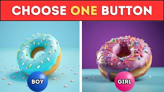 Choose One Button! BOY or GIRL Edition 💙🎀 Donkey Quiz screenshot 3