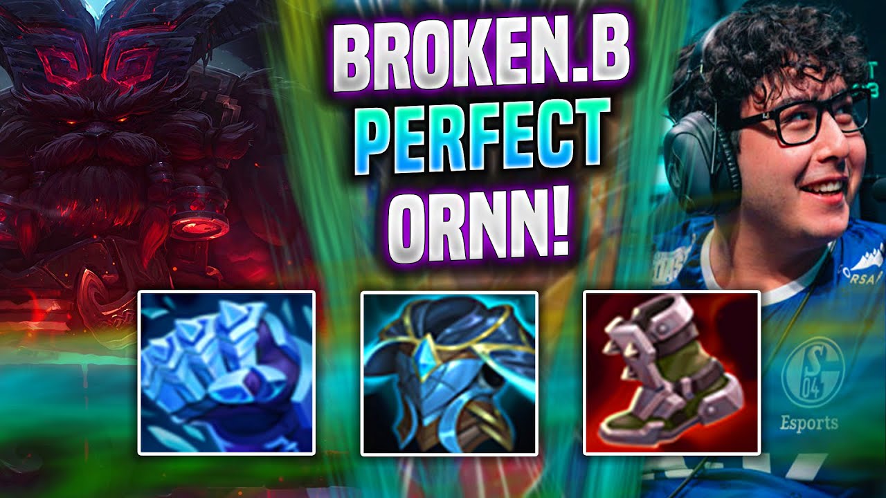 BROKEN BLADE PERFECT GAME WITH ORNN! - G2 Broken Blade Plays Ornn Top vs Aatrox! | Season 2022