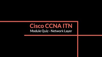 CISCO CCNA(Introduction to Network) Module Quiz - Network Layer (PPT)