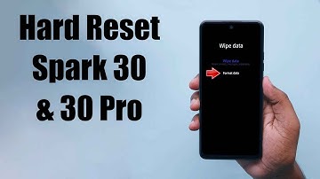 Hard Reset Tecno Spark 30 & 30 Pro | Factory Reset Remove Pattern/Lock/Password (How to Guide)