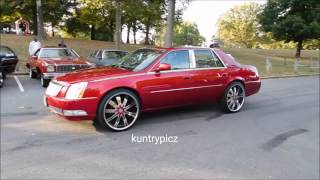 Cadillac on borghini wheels & Lincoln on status wheels