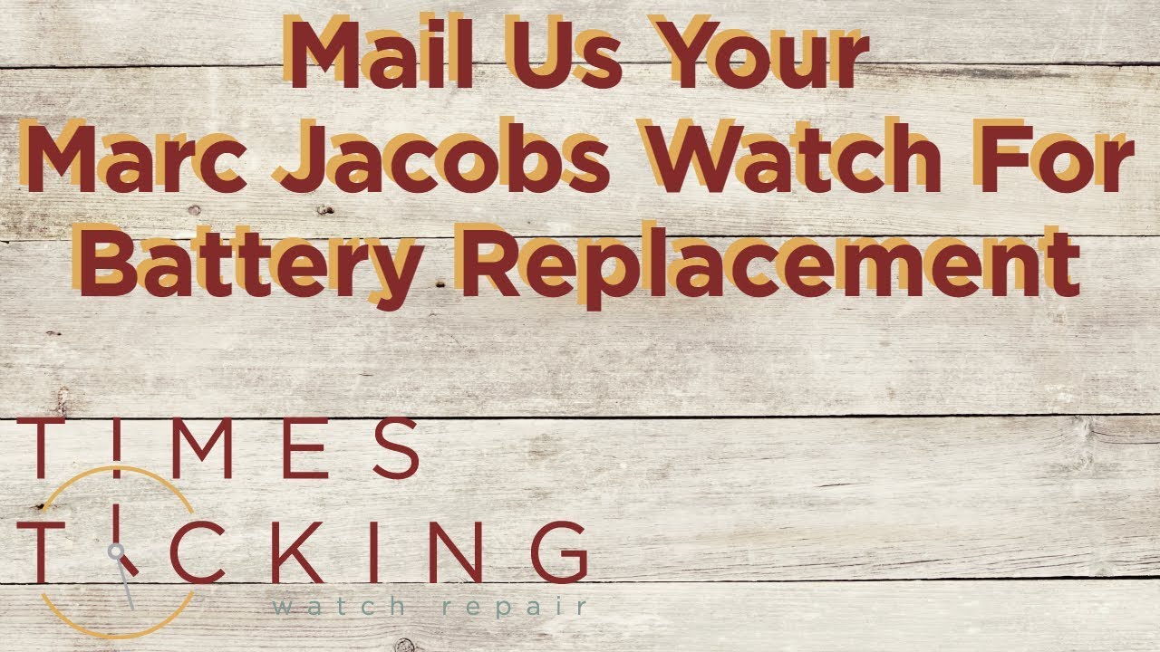 Watch Battery for Marc Jacobs MBM8538 - Big Apple Watch