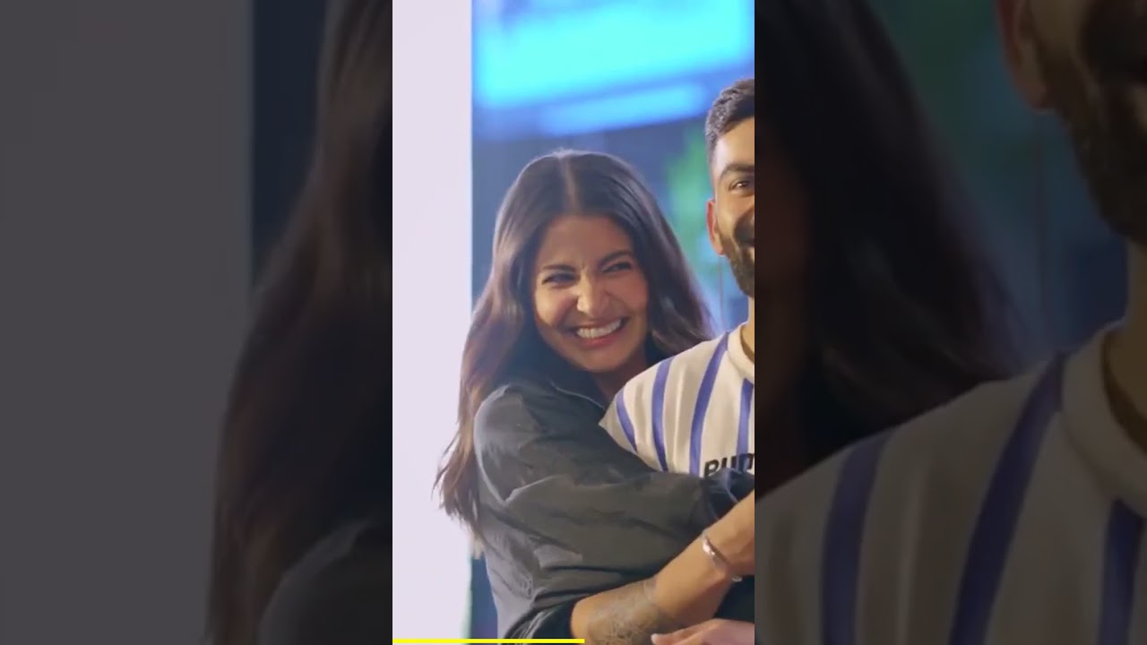 Anushka Sharma sledges Virat Kohli. #virushka