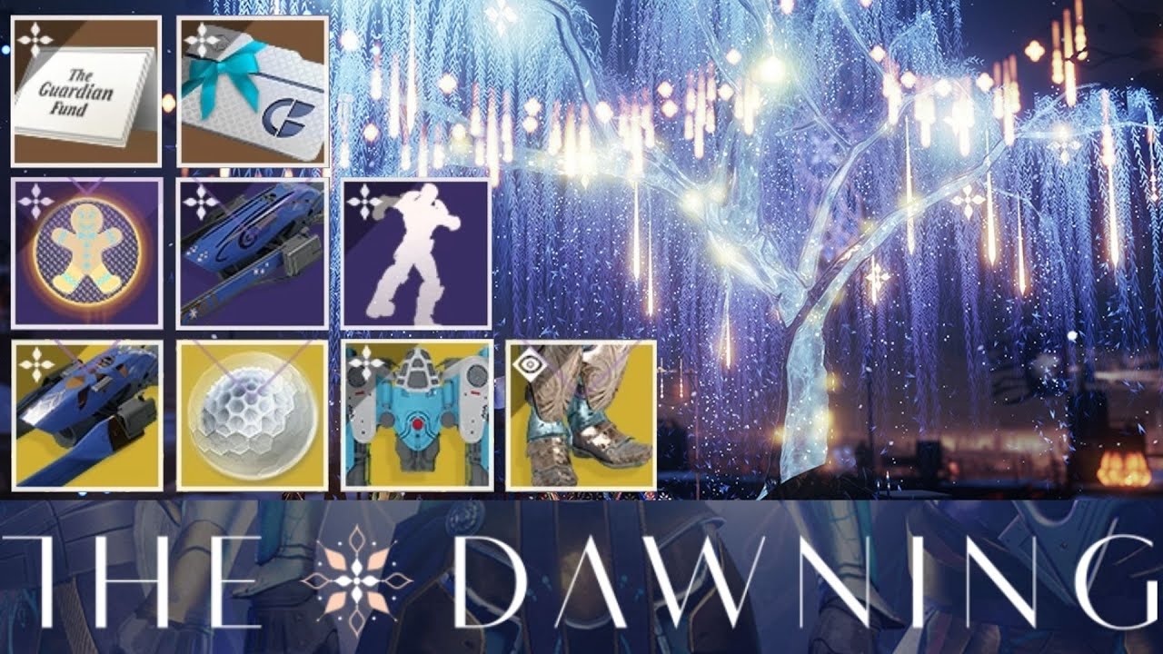 Destiny 2: Dawning Community Event All Rewards & Steps