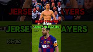 Jersey Number 7 Players Vs Jersey Number 10 Players
