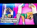 Sabrina Carpenter Juno Pose. Eiffel Tower?