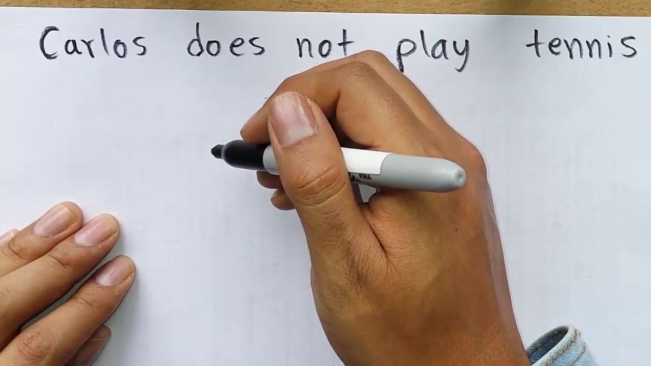 Ejemplos de presente simple oraciones negativas en ingles (Present Simple Negative Sentences)