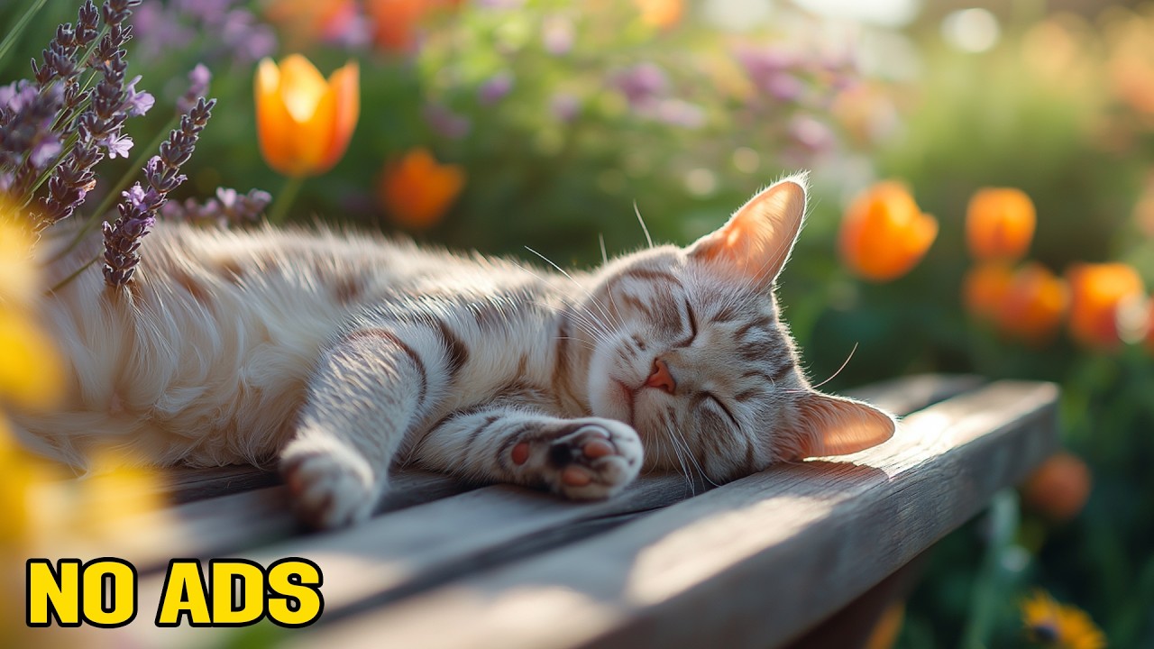 12 Hours Of Healing Music for Cats 💗 Calm Melodies for Anxiety Relief 😻 Cat TV