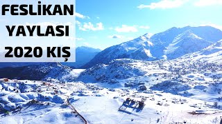 Antalya Feslikan Yaylası Kar Manzarası