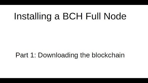 Download the BCH Blockchain from IPFS