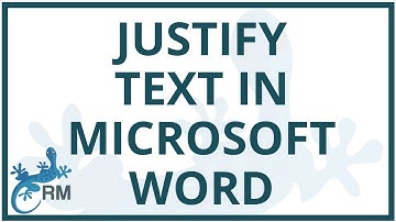 Hoe tekst in Microsoft Word uit te lijnen