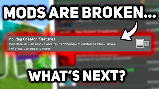 MINECRAFT BEDROCK MODDING IS BROKEN! What can we do now?
