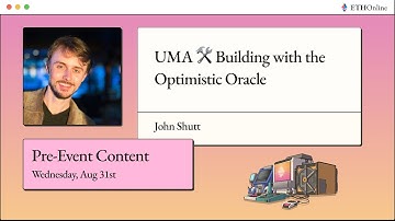 UMA 🛠 Building with the Optimistic Oracle
