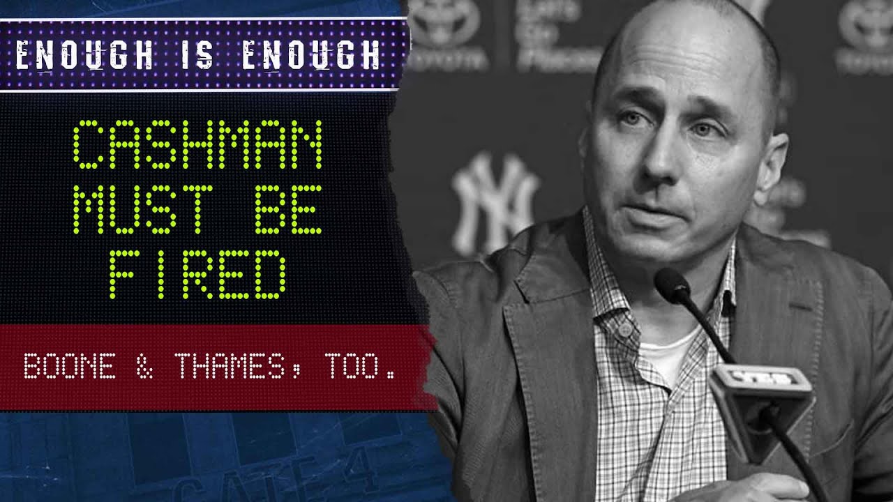 The Yankees must fire Brian Cashman, Aaron Boone & Marcus Thames | Epic Fan Rant