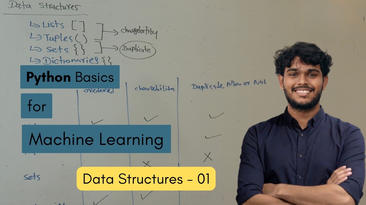 Python Basics | Data Structures | Machine Learning | Sinhala - YouTube