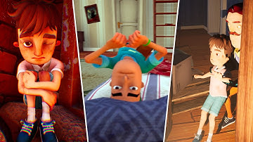 Hello Neighbor Curse Retold Cutscenes | Behind The Scenes