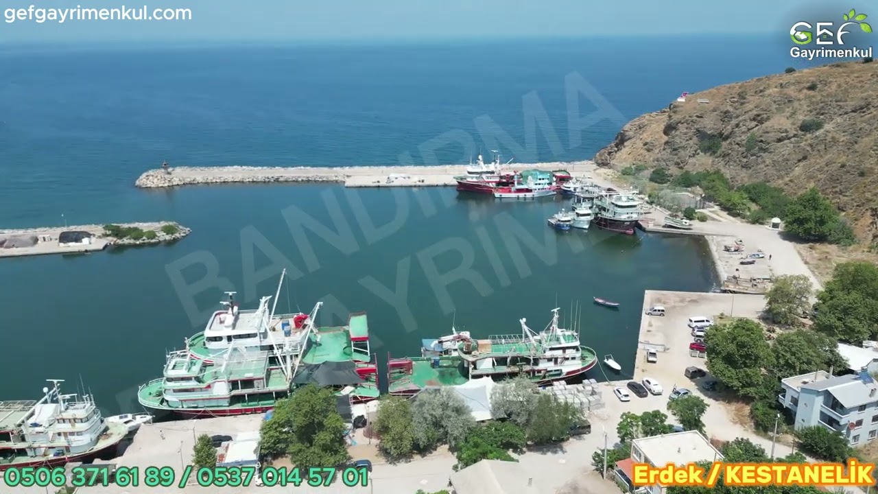 BALIKESİR / ERDEK / KESTANELİK KÖY TANITIM FİLMİ #tatil #deniz #kamp #kampung
