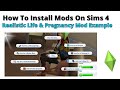 How To Install The Realistic Life & Pregnancy Mod For Sims 4 | 2023