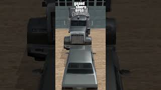 Evolution of Front Truck Crash Logic in GTA Games! 🚗💥 #GTA #Shorts #GTALogic