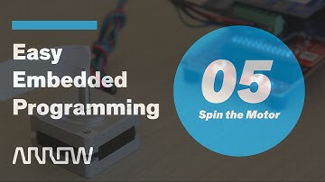 Easy Embedded Programming: 05 Change the Speed of a Motor with Proximity Sensor