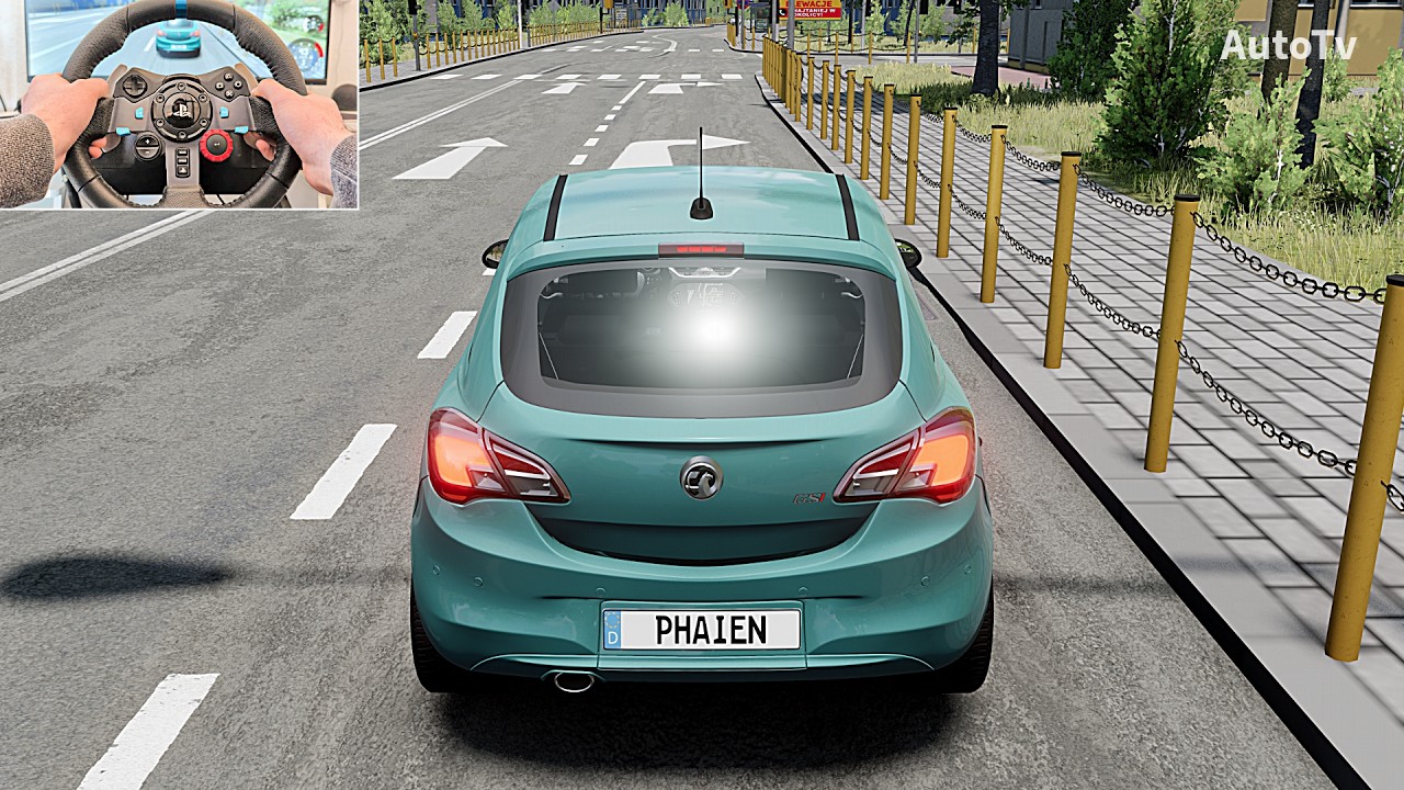 2016 Vauxhall Corsa - BeamNG Drive Gameplay & Crash Test | Logitech G29