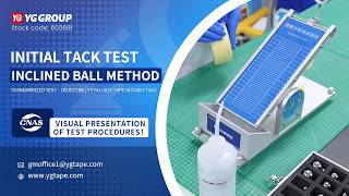 YG Group Testing Procedure-1｜Rolling Ball Tack Test Video