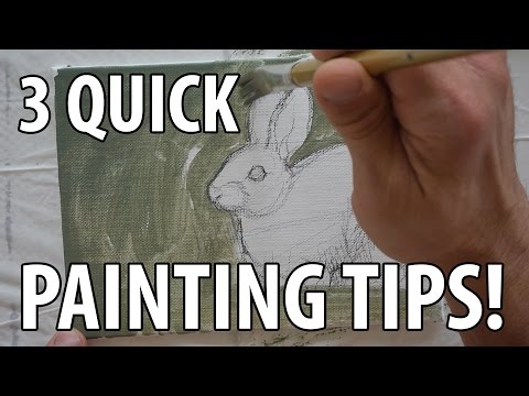 How to Paint a Picture: 3 Quick Painting Tips!