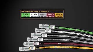 GlobalCore 187 High Performance Hydraulic Hose Parker
