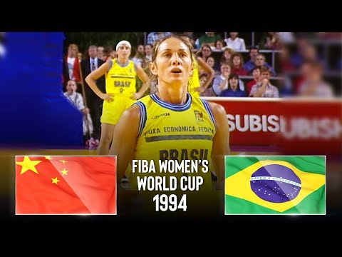 China 🇨🇳 vs Brazil 🇧🇷 - Classic Full Games | FIBA Women's Basketball World Cup 1994