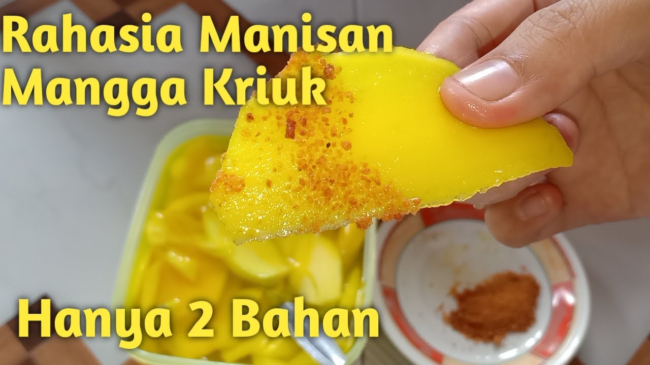 Manisan Mangga Ala Abang Abang || Jarukan Mangga Rahma Lina's Kitchen