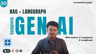 #30 How to Build RAG Pipeline using LangGraph | Build RAG Based QnA System with Multiple Nodes