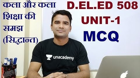 Nios Deled 508 Unit-1 MCQ By Your Online Partner
