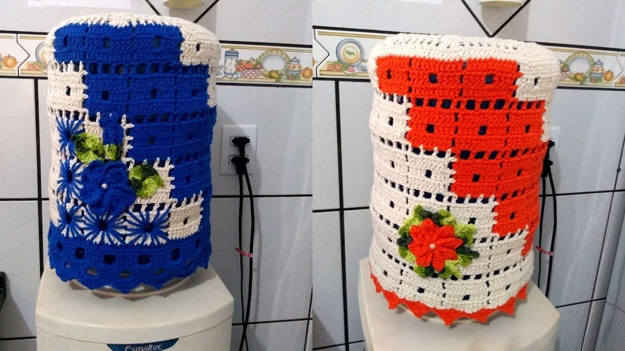 CAPA DE GALÃO 20 LITROS DUAL COLO PASSO A PASSO Parte 1