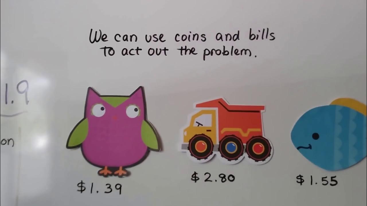 Grade 2 Math 11.9, Problem solving, Act it out - YouTube